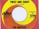 Beatles 45 Twist And Shout 1964 Rocker  Canada Only Capitol 72146 NM