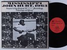 MISSISSIPPI JOHN HURT 1963 Folksongs & Blues PIEDMONT LP