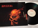 SEPULTURA -Beneath the Remains LP 1989 ORIG. ROADRUNNER massacra cancer deicide