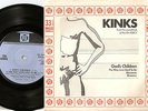 THE KINKS GODS CHILDREN EP ENGLAND 45/33+PS1971 FREAKBEAT MOD BEAT GARAGE PSYCH