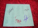 Fleetwood Mac - Tango in the Night LP Inner Sleeve signed by 4 members