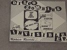 Disco Zombies, 7 Inch-Vinyl,  The Invisible E.P. Wizzo Records ?– WIZZO 1 von 19