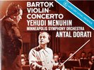 YEHUDI MENUHIN / Bartok Violin Concerto / Original Mercury SR-90003, Color-Back