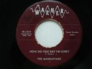 RARE DOO WOP 45 The Manhattans - How Do You Say I'm Sorry   Warner HEAR IT