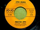 PRESTON EPPS : AFRO MANIA (Jo-Jo) Rare FUNK 45