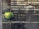 BEATLES - ABBEY ROAD LP UK 1st Rare MISALIGNED APPLE + Black Inner very good ++