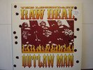 THE LEGENDARY RAW DEAL OUTLAW MAN PSYCHOBILLY ROCKABILLY METEORS LP