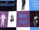 Rare 25 cm original Boris VIAN Chansons 