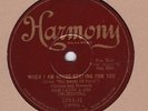 GAY ELLIS ( ANNETTE HANSHAW ) W/ SAM LANIN / PERLEY STEVENS ORCH - HARMONY 1084H