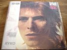 David Bowie - Space Oddity - Ryko US 1990 three-sided clear vinyl LP