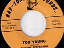 Eugene Jefferson Too Young Bay-Tone R&B Popcorn  Listen