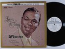 NAT KING COLE Love Is The Thing CAPITOL LP VG++/NM DCC audiophile
