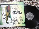 ASH - FREE ALL ANGELS - LP UK 2001 - ORIG RARE - FULLY SIGNED - EXCELLENT++