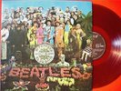 BEATLES SGT PEPPERS LONELY HEARTS CLUB BAND JAPAN ODEON 1st ISSUE RED WAX LP NR