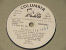 LEE WILEY Manhattan/Oh Look at Me Now COLUMBIA WL PROMO RARE 78 RPM