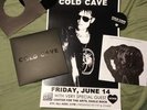 COLD CAVE Black Boots/Meaningful Life 7inch Signed And #'d Very Ltd
