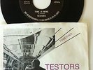 VG++ TESTORS 45 Together  Time Is Mine DRIVE-IN KBD NY PUNK POWER POP PIC SLEEVE
