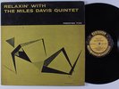 THE MILES DAVIS QUINTET Relaxin' With the Miles Davis Quintet PRESTIGE LP