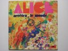 ALICE Arretez le Monde LP top early French Prog Rock polydor 2393043