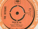 THE DETOURS Pieces of You KILLER 1968 CBS MOD Blue Eyed Soul 2 Sider 