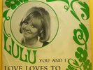 LULU top mod Northern soul DANCER FUNK BREAKS 45 PS SPAIN Promo Love loves to
