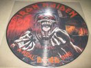 IRON MAIDEN :  A REAL DEAD ONE - RARE PICTURE-LP MADE IN BRAZIL