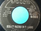 THE BEATLES - Debemos hacerlo en camino / Rare NICARAGUA single ODEON ob la di