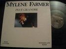 MAXI 45 TOURS MYLENE FARMER PLUS GRANDIR 1990