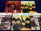 The Beatles A COLLECTION OF 5, FOUR TRACK MEXICAN JUKEBOX 7” VINYL EPs MINT.