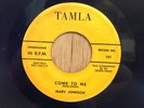 Marv Johnson   Come To Me / Whisper soul R&B doo-wop 1st Tamla Motown 45 Detroit