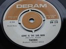 TIMEBOX ORIGINAL 1968 DERAM 45 GONE IS THE SAD MAN