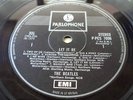 THE BEATLES LET IT BE EXPORT PARLOPHONE SILVER/BLACK P-PCS 7096 (EMI BOXED LOGO)