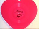 MADONNA - HEART SHAPED INTERVIEW PINK COLOURED VINYL DISC PIC