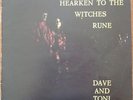 Dave And Toni Arthur - Hearken To The Witches Rune LP RARE Orig Press 1971