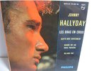TRES RARE VARIANTE  de la POCHETTE DU 45T EP JOHNNY HALLYDAY 