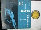 Miles Davis/Sonny Rollins-Dig-Rare Jazz LP-Prestige-DG-RVG-Mono-Listen