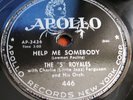 THE 5 ROYALES APOLLO 446 78 RPM RECORD  RARE RHYTHM & BLUES -HELP ME SOMEBODY