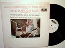 Harold Land - Jazz Impressions of Folk Music - Original Mono white label