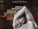 Columbia MS 6394 Mahler Symphony #1 BRUNO WALTER promo 2-eyes LP The Titan
