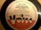 V-Disc 716/18 Koussevitzky and Boston: Shostakovitch Sym #9 Amer. Prem. very rar