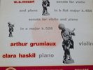 ARTHUR GRUMIAUX - CLARA HASKIL   / MOZART  / PHILIPS minigroove
