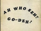 4th Street Orchestra - Ah Who Seh? Go Deh UK orig LP ??