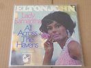 ELTON JOHN- lady samantha/all across the havens- 1968 GERMAN PS 45-seldom seen 