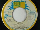 Reggae 45 LLOYD ROBINSON Cuss Cuss on Harry J VG++