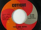Latin 45 LAT-TEENS You Are Mine / I Remember When on Cotique NM