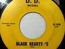 DENNIS ON DRUMS - black beauty #1/ #2 - D.D. - rare funk / breaks