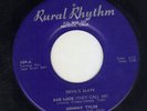 CA rockabilly Johnny Tyler RURAL RHYTHM 509 (( ?  )) Coal miner / Devil's slate