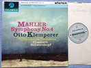 SCHWARZKOPF & KLEMPERER Mahler No.4 ORIG SAX 2441 UK-1962 LP MINT