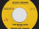 Black Gospel 45 - Southland Singers - You Better Mind - Hi-Way - mp3