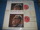 ^COLUMBIA SAX 5281-2 S/C 1ST *KLEMPERER /MAHLER* SYMPHONY NO.9 *NPO* 2 LP